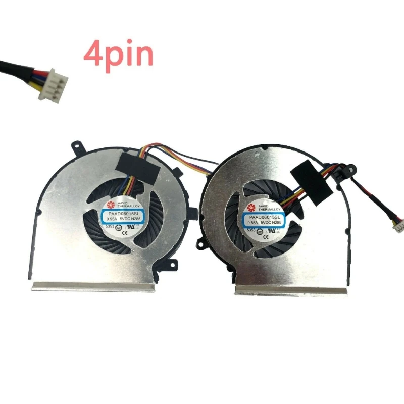 Высокоскоростное охлаждение центрального процессора для MSI GE62VR GL62M GP62MVR GL62VR