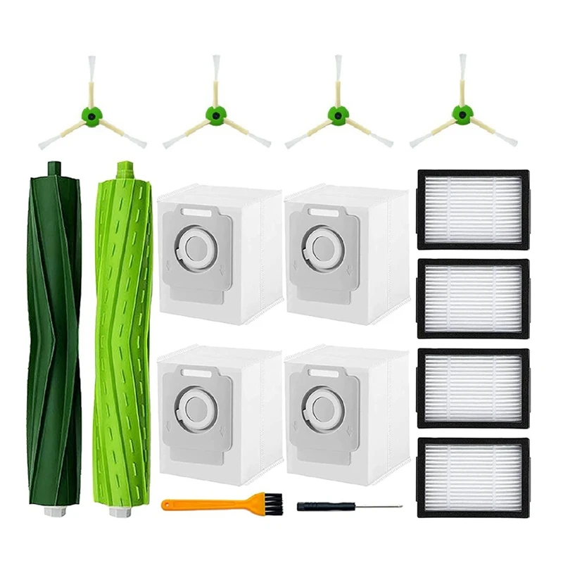 

Main Side Brush Filter Dust Bag For Irobot Roomba I7 I7+ I3 I3+ I4 J7J7+/Plus I6 I6+ I8 +/Plus E5 E6 E7 Vacuum Cleaner