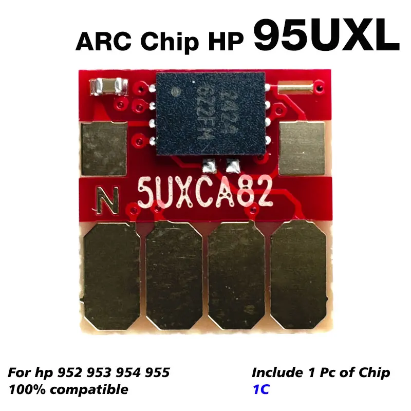 Фото ALIZEO 95U ARC чип сменный СНПЧ для HP 952 953 954 955XL, совместимый картридж OfficeJet Pro 7740 8710 8715 8720 8210 принтер №4