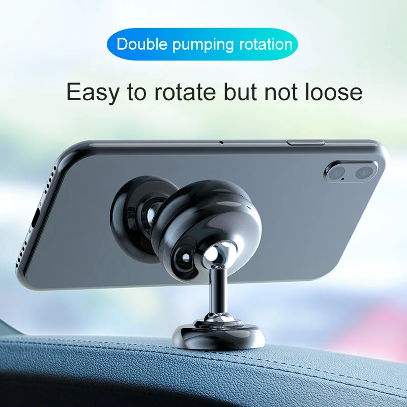 

Universal 360 Rotation Phone Stand Holder for Car Magnetic Mobile Phone Holder Strong Manget Car Cellphone Holder