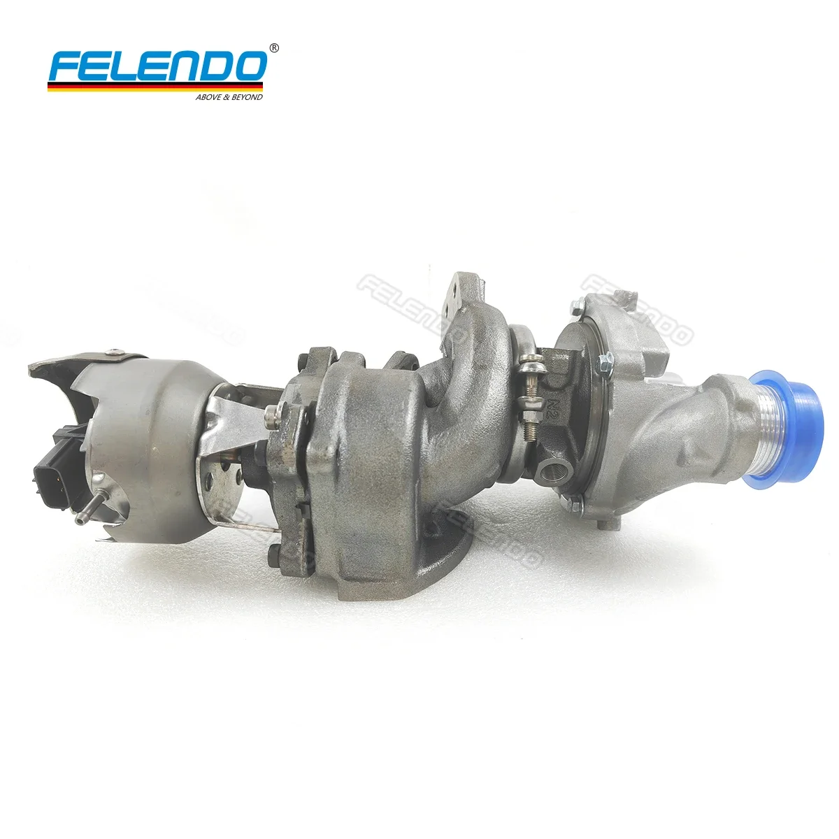 Фото Турбокомпрессор FELENDO LR062000 для Land Rover Discovery 4, Range Rover Sport, Vogue L405 Twin, LR116631, LR092675, 3.0 V6 дизель. №2
