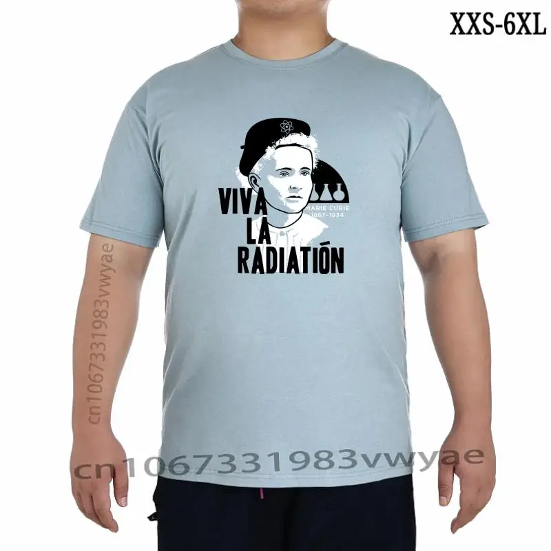 

Men t shirt Viva La Radiation Marie Curie 18671934 Women tshirt XXS-6XL