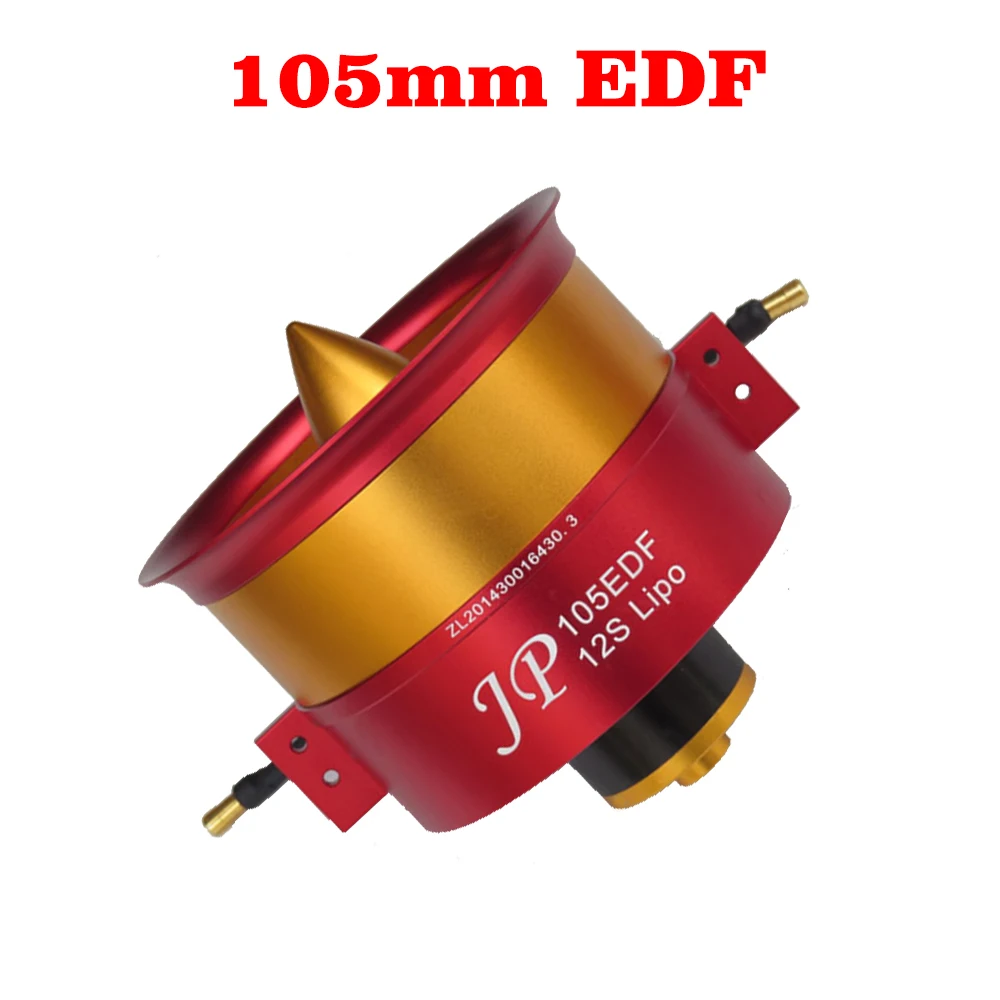 

105mm 12S EDF RC Airplane Vortex Air Spray 12 Blade Aircraft JP Electronic Ducting Motor cowling Fan Metal Holder 160A ESC