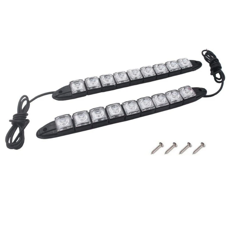 

Автомобильные светодиодные ДХО, ультратонкие дневные ходовые огни, Гибкие водонепроницаемые ходовые огни