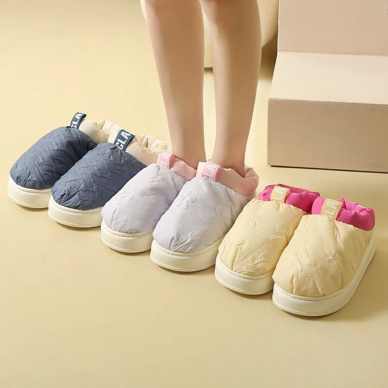 

Женские зимние ботинки 2022, женские теплые уличные ботинки для снега, модные удобные уличные тапочки с простым дизайном, женские ботильоны