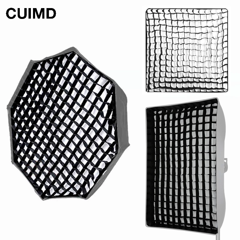 

Octagonal Square Honeycomb Grid for 40*40 50*50 60*60 80*80 50*70 60*90 80 95 120cm Umbrella Softbox
