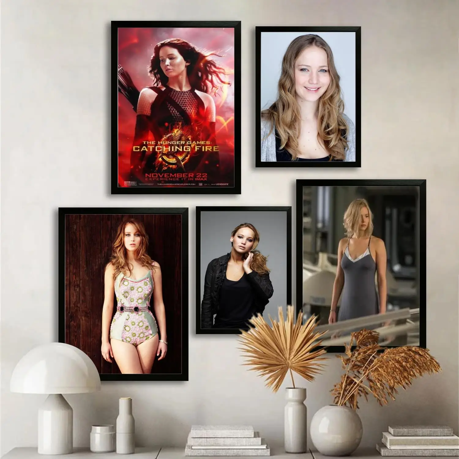 Дженнифер Лоуренс Холст Художественный постер и настенная картина с принтом