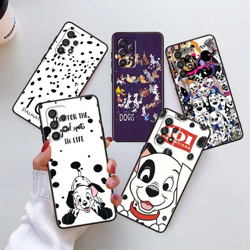 

Disney 101 Dalmatians Dog Phone Case For Samsung A73 A72 A71 A53 A52 A51 A42 A34 A33 A32 A23 A22 A21 A13 A04 A03 5G Black