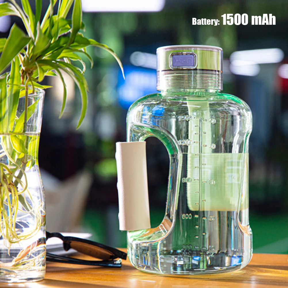 

1.5L Portable Hydrogen Water Generator Water Filter 1200ppb-2400ppb Large Capacity Sports Water Bottle Pot for Long Working Time