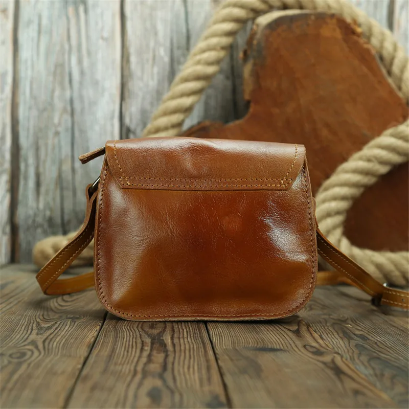 Новая модная женская кожаная сумка через плечо из натуральной воловьей кожи