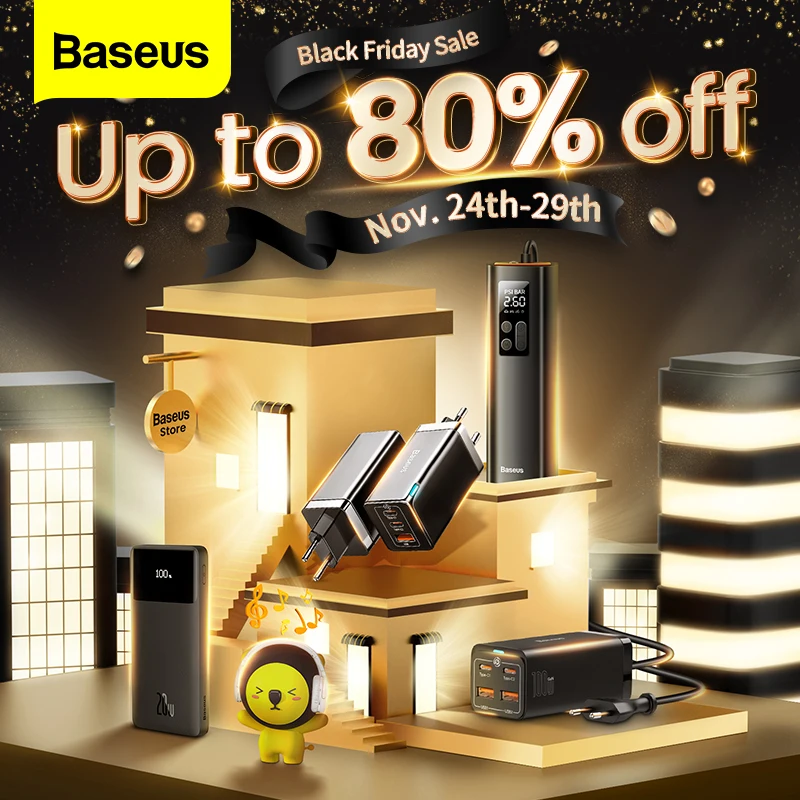 

[Распродажа Черной пятницы] официальный флагманский магазин BASEUS, глобальный фестиваль покупок $10-$1 _-$3 _-$6 [Добавить в корзину и получить боль...