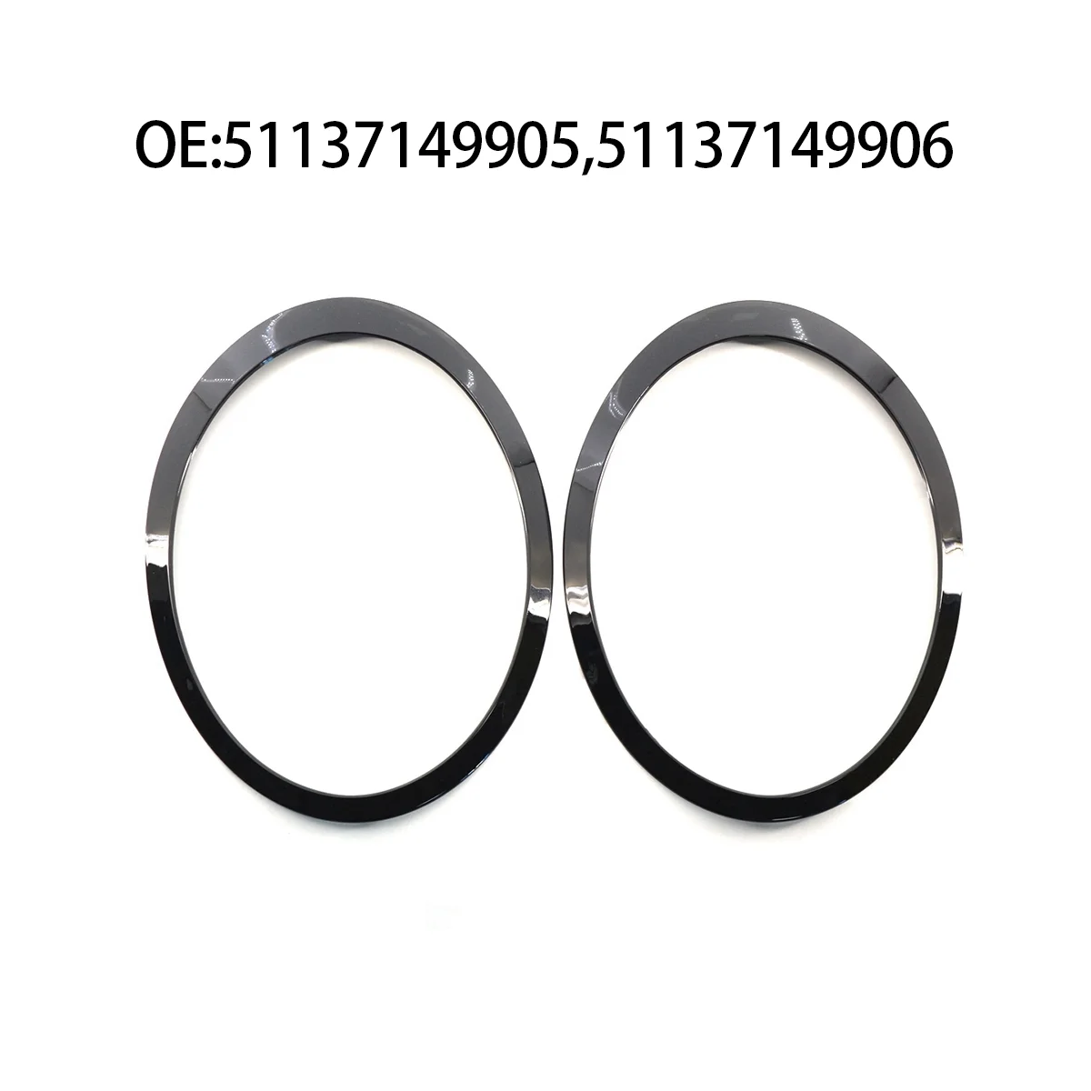 

51137149905 51137149906 Headlight Frame Headlight Trim Ring Auto for S R56 R57 R55 2007-2015