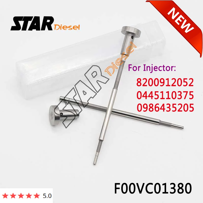 

For Injector 8200912052 0445110375 0986435205 Diesel Injection Nozzle Valve F00VC01380 F 00V C01 380 Spare Parts