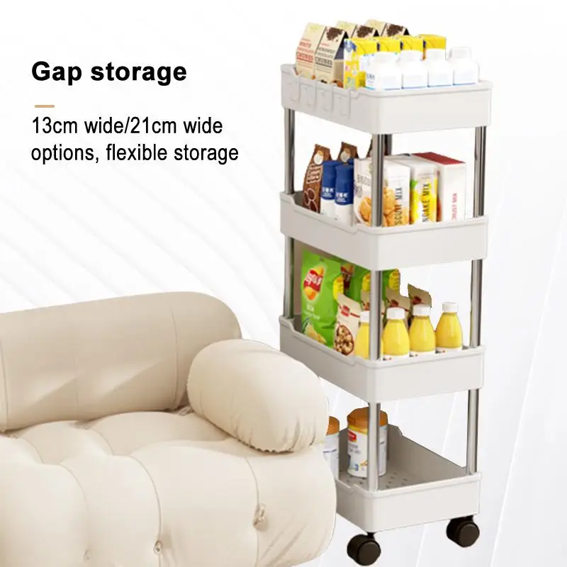 

Fashionable Multi-layer Storage Rack for Bathroom Gap - The Ultimate Solution for Your Storage NeedsLooking for a stylish and p