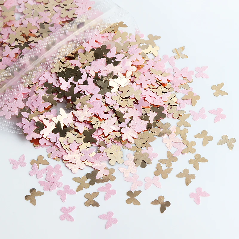 

Pink Gold Resin Filling For Epoxy Resin Mold Filler Materials Butterfly Nail Art Sequins Keychain Pendant Silicone Mold Fillings