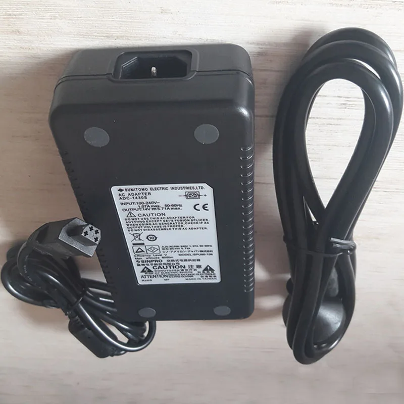 Sumitomo ADC-1430S AC Adapter Charger for T-71C T-81C  Z1C T-400S Q101 T-71M T-600C Fiber Fusion Splicer