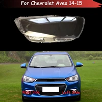 auto case headlamp caps for chevrolet aveo 2014 2015 car headlight lens cover lampshade lampcover head lamp light glass shell