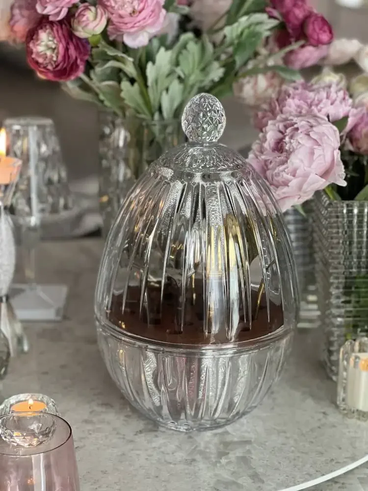 Крутая стойка для хранения столовых приборов Xinyue из хрустального стекла в