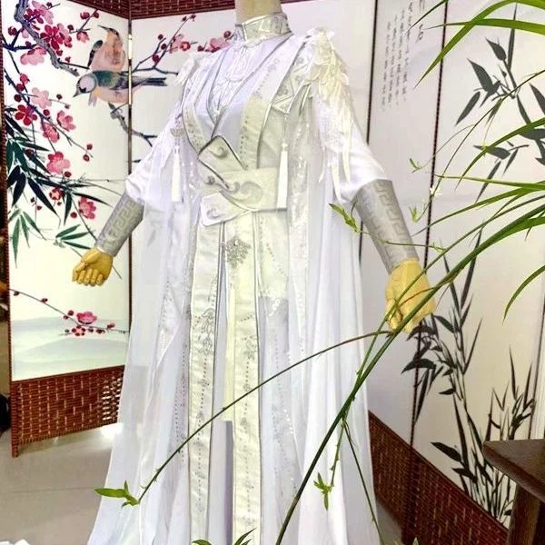 Фото Оригинальный костюм для косплея по аниме «Благословение небожителей» (TGCF 2HA Tian Guan Ci Fu) — платье Ханьфу для Хэллоуина №3