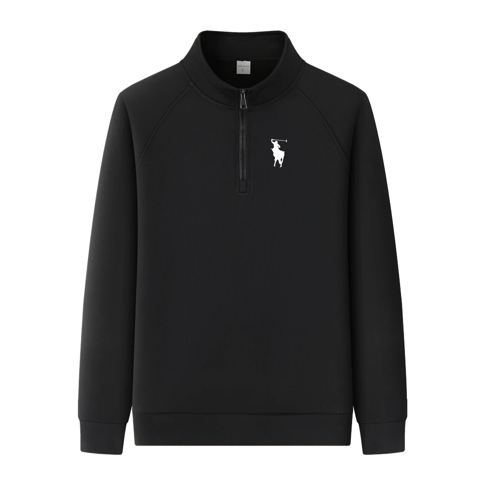 2025 новый мужской осенне-зимний свитер с вышивкой BL на молнии пуловер кардиган