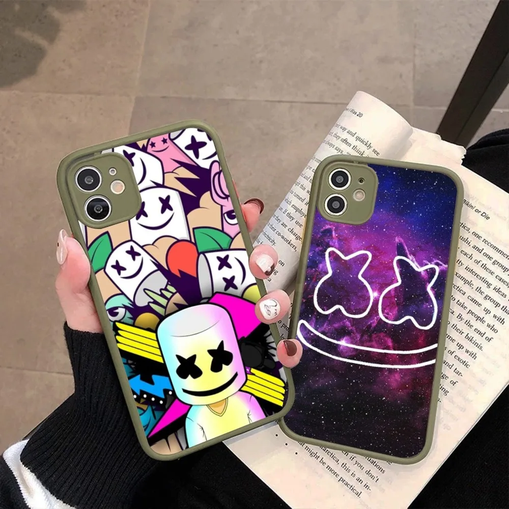 Классный чехол M-marshmallow для телефона iPhone 14 X XR XS 7 8 Plus 11 12 13 pro MAX 13mini матовый