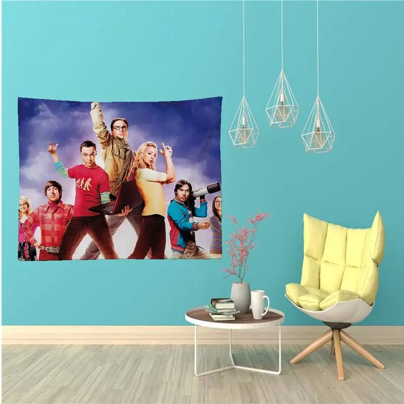 Гобелен Теория большого взрыва Художественная печать дешевый хиппи настенный