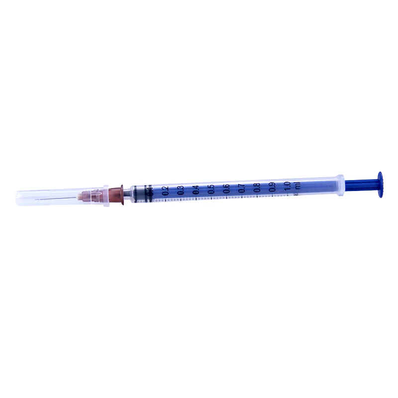 Disposable Plastic Industry Syringe 1ml With Needles 1cc Sterile Injector 50pcs Wholesale Price 10% off over 10 packs |