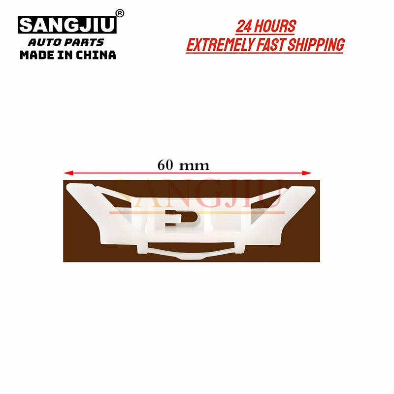 

10 шт., молдинговые зажимы для крыши Honda Acura Accord Civic Acura TSX 91572-SDA-A01