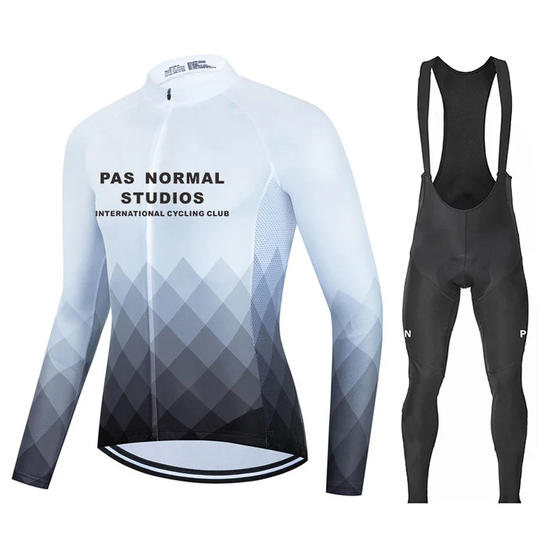 

PNS 2022 Long Sleeve Cycling Sets Bicycle Clothing Breathable Mountain Cycling Clothes Suits Ropa Ciclismo Verano Triathlon