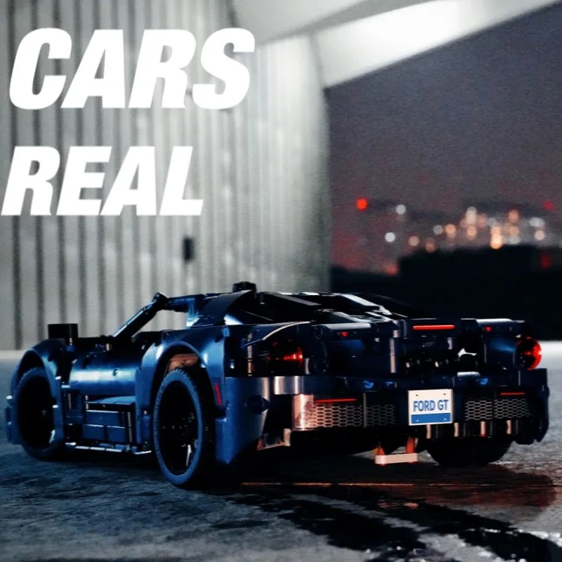 42154 Ford GT спортивный автомобиль набор строительных блоков для молодежи и взрослых