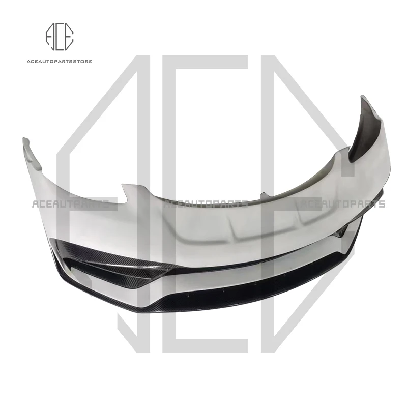 ДЛЯ Porsche 2016-2020 cayman boxster 718 обновленный корпус из углеродного волокна передний