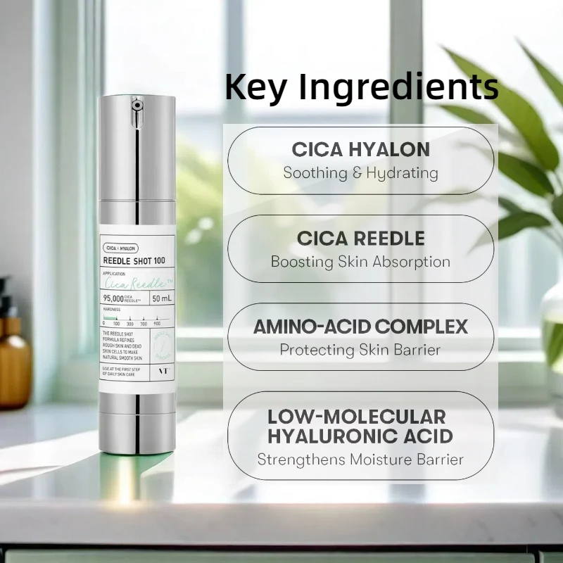 Фото COSMETICS CICA Reedle Shot 300, эссенция |   Ежедневная эссенция для мягкой кожи, комплекс центеллы, гиалуроновая кислота, зеленый прополис Ext №3