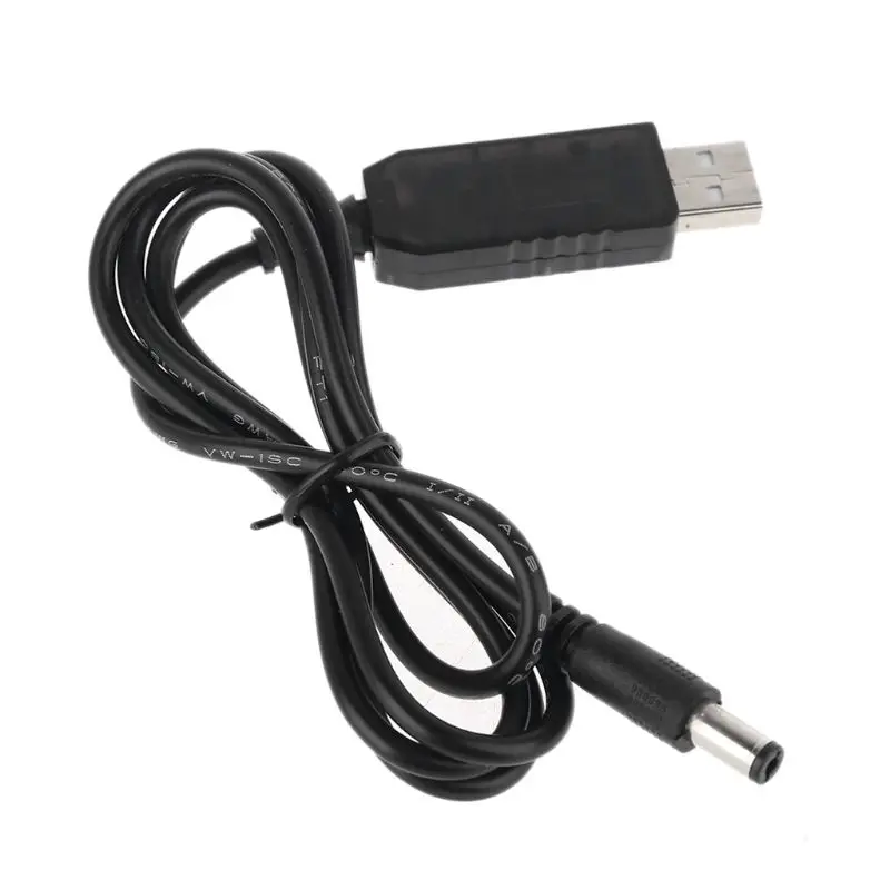

Повышающий кабель с USB 5 В на 12 В постоянного тока 5,5x2,1 мм, удлинительная линия питания со светодиодным дисплеем для Светодиодный Ной ленты ма...
