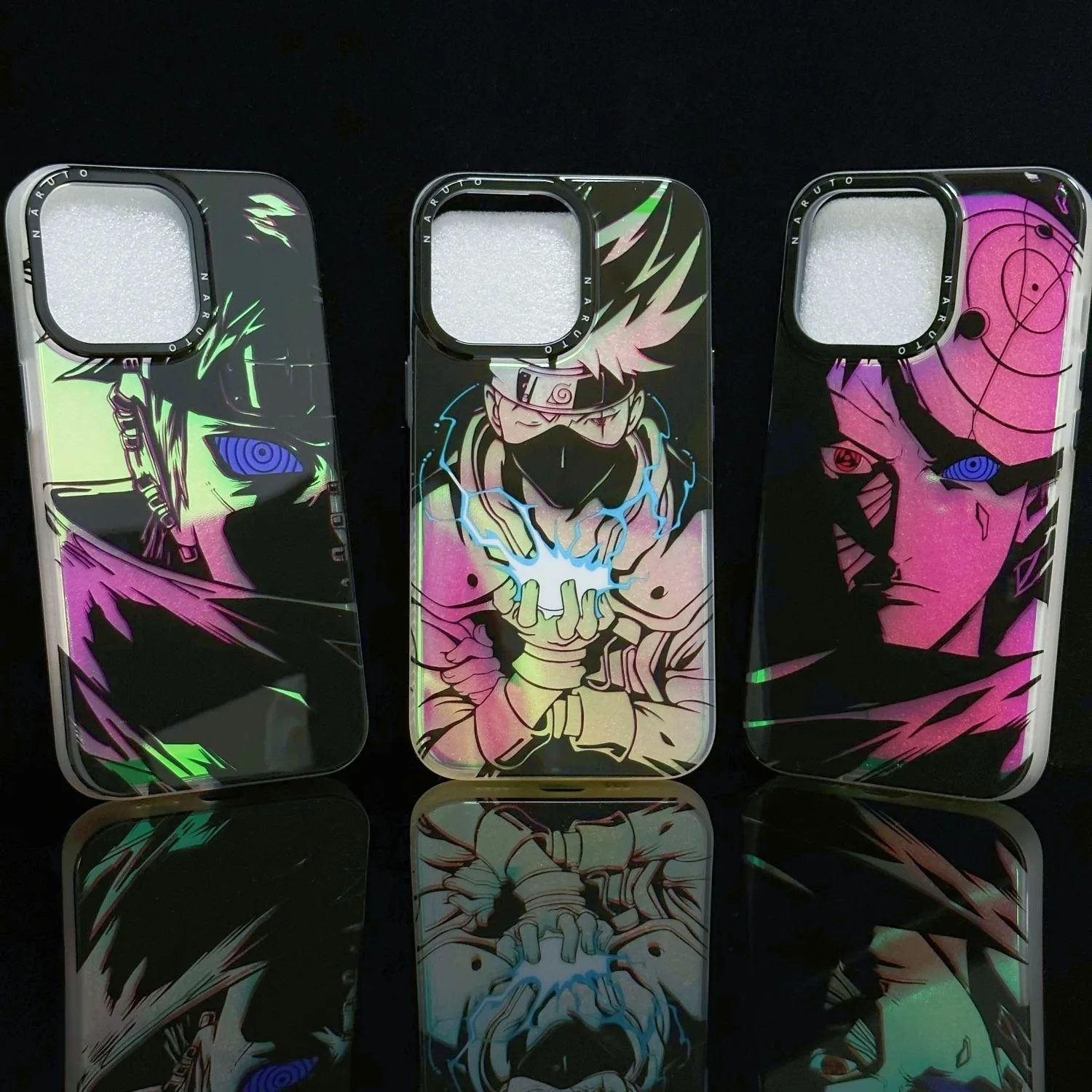 

Cartoon Narutos Hatakes Kakashis Phone Cases For iPhone 14 13 12 11 Pro Max Back Anti-fall Cover