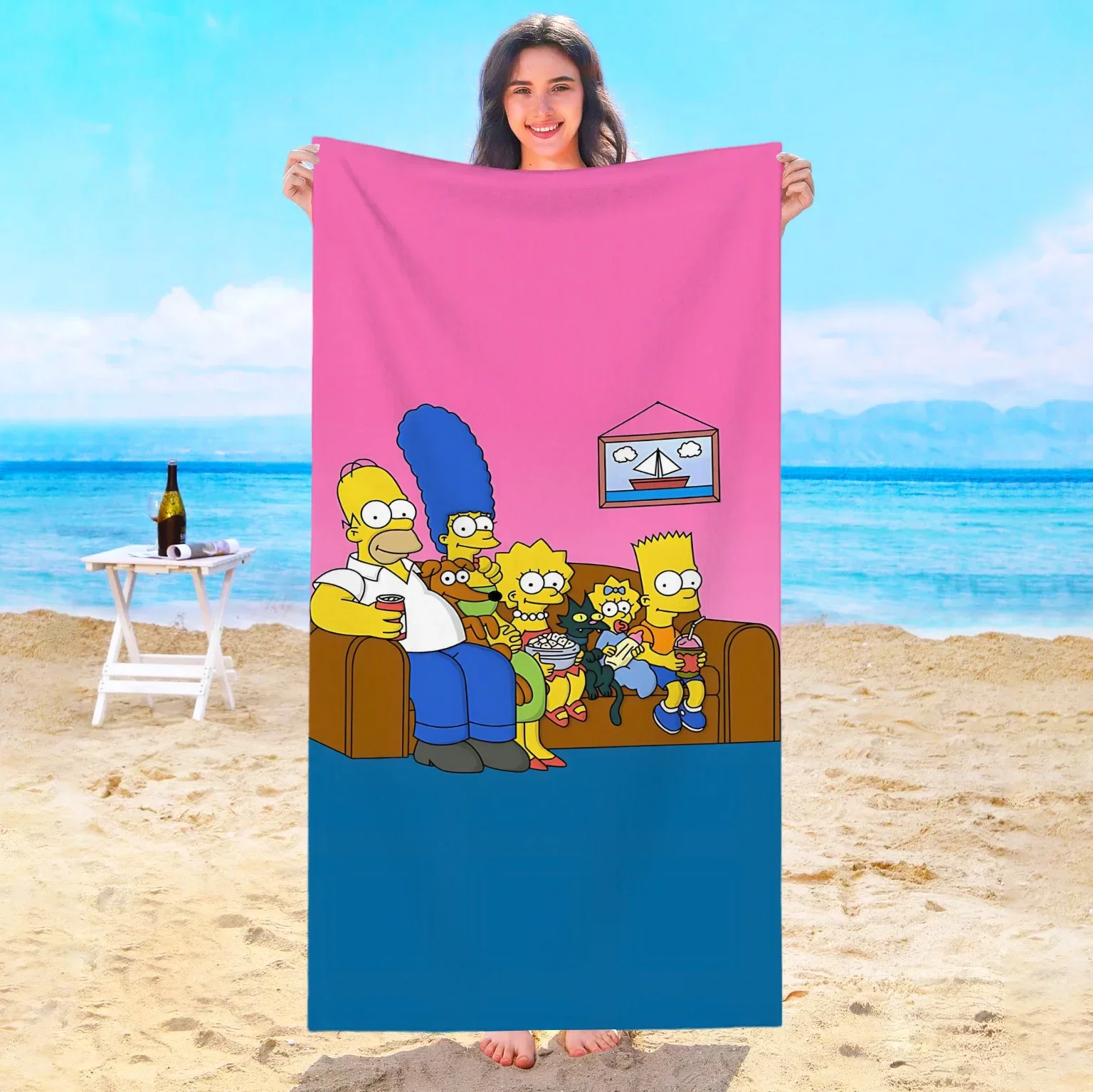 BEAST KINGDOM  S-Simpsons полотенце микрофибра