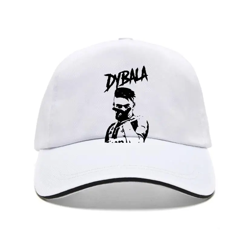 

Мужская бейсболка с логотипом Dybala, белая хлопковая бейсболка