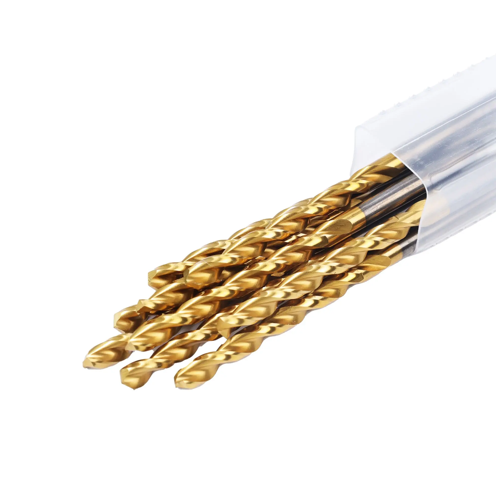 10 шт. кобальтовые сверла M42, спиральные сверла из твердого сплава с титановым покрытием для металла, стали, железа, дерева, пластика, кладки, профессионалов High-Sp