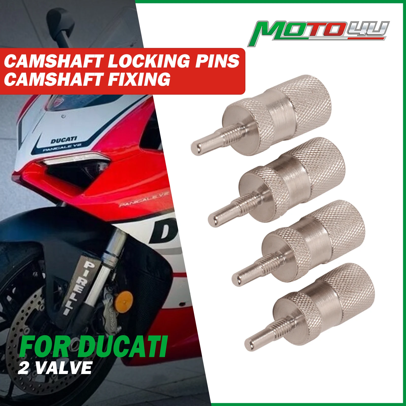 

Для Ducati 2 клапана M5 * 0,8 мм стопорные штифты распределительного вала мотоцикла, фиксация распределительного вала, 4 шт., инструменты для мотоциклов