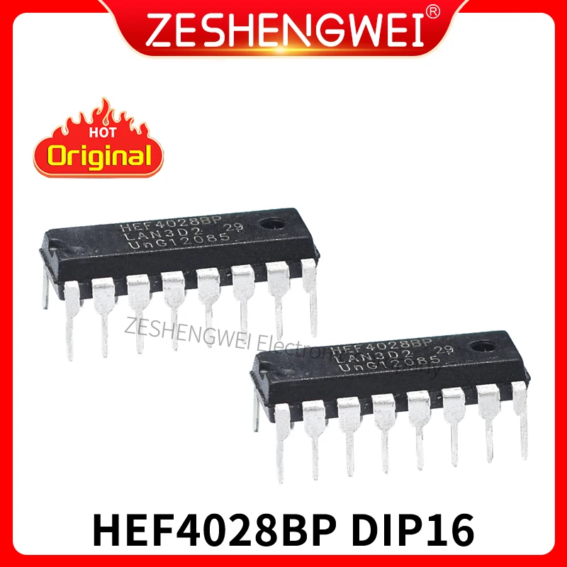 

10PCS CD4028 CD4028BE HEF4028BP DIP16 Into the Rupright New and Original