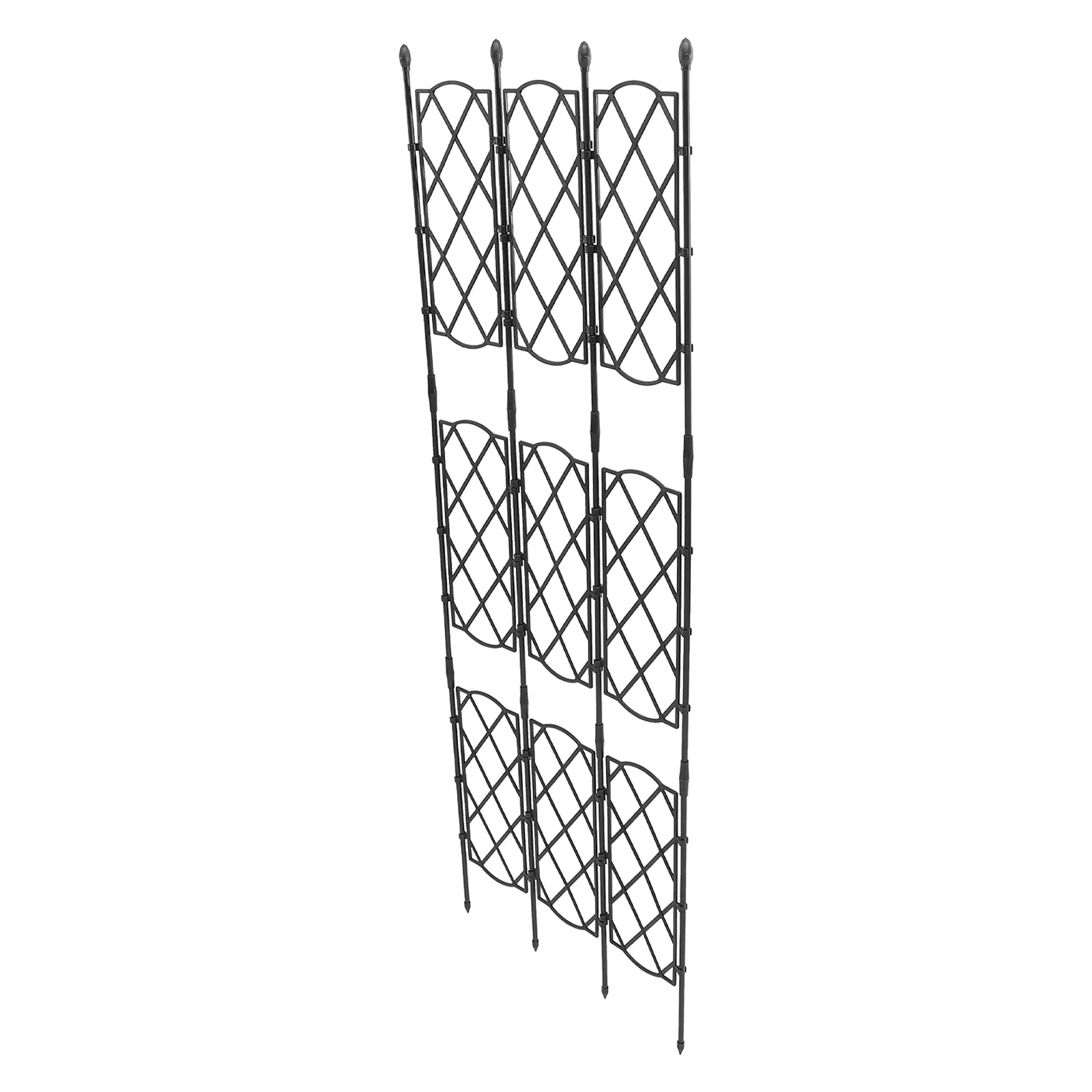 

Climbing Bracket Potted Plants Holder Gardening Tool Supplies Steel Trellis Support Decorative Stake Outdoor