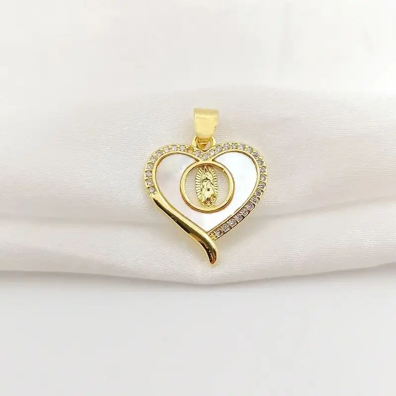 Сердечные раковины Дева Мария Святой Бенедикт Иуда ожерелье браслет серьги цепь