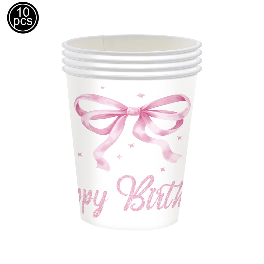 

Розовые бумажные украшения для детского праздника