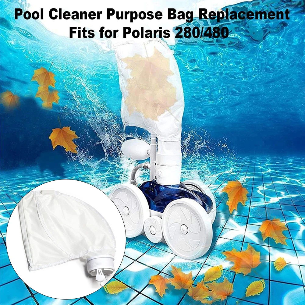 

High Quality Cleaning Bags All Purpose Bag 2pcs Cleaning Accessory Filter Bag For Polaris 280 K13 K16 Plastic Cuff