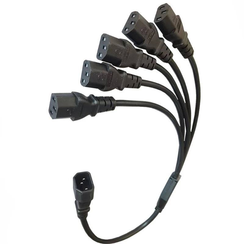 3-контактный разъем C14 на IEC320-C13 шнур-адаптер штекер розетку кабель-переходник