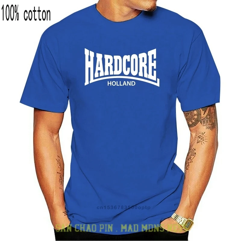 

Men's Hardcore t shirt Designing 100% cotton Crew Neck Original Gift Authentic summer Trend shirt