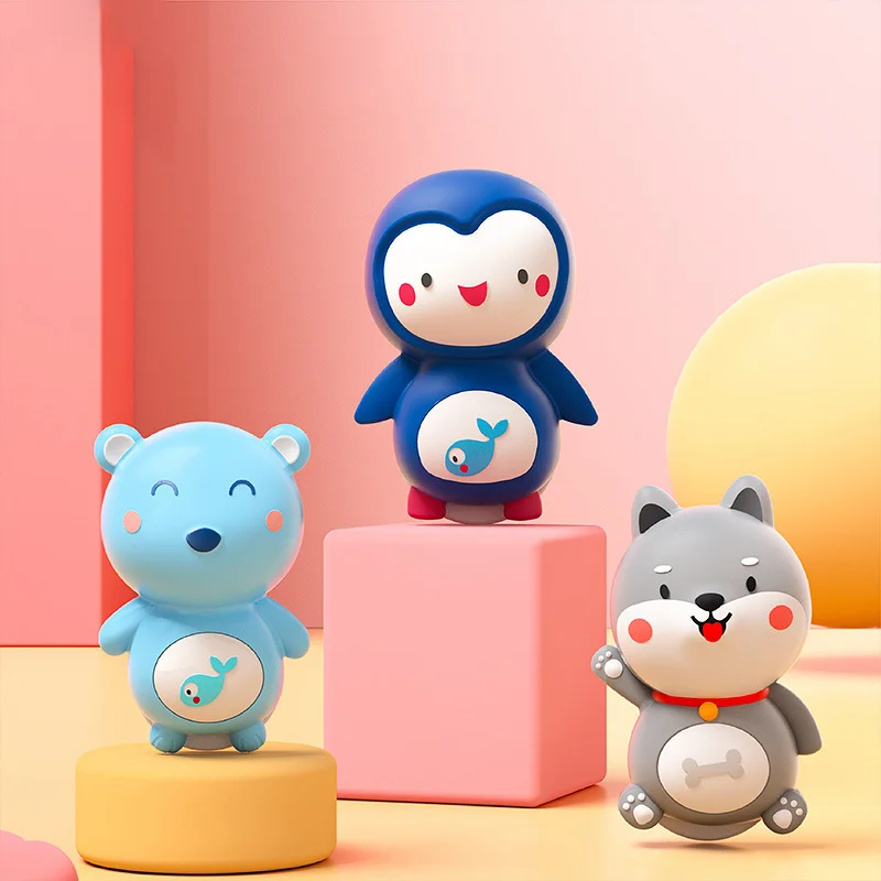 Зажим для двери безопасности детей силиконовый ограничитель дверей мультяшный