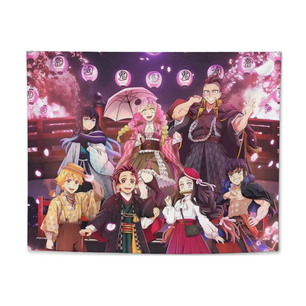 Гобелен рассекающий демонов украшение для дома эстетичная Большая Ткань