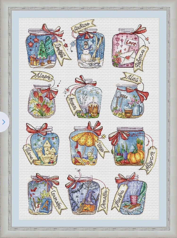 

MM190614Home Fun Cross Stitch Kit Package Greeting Needlework Counted Kits New Style Joy Sunday Kits Embroidery