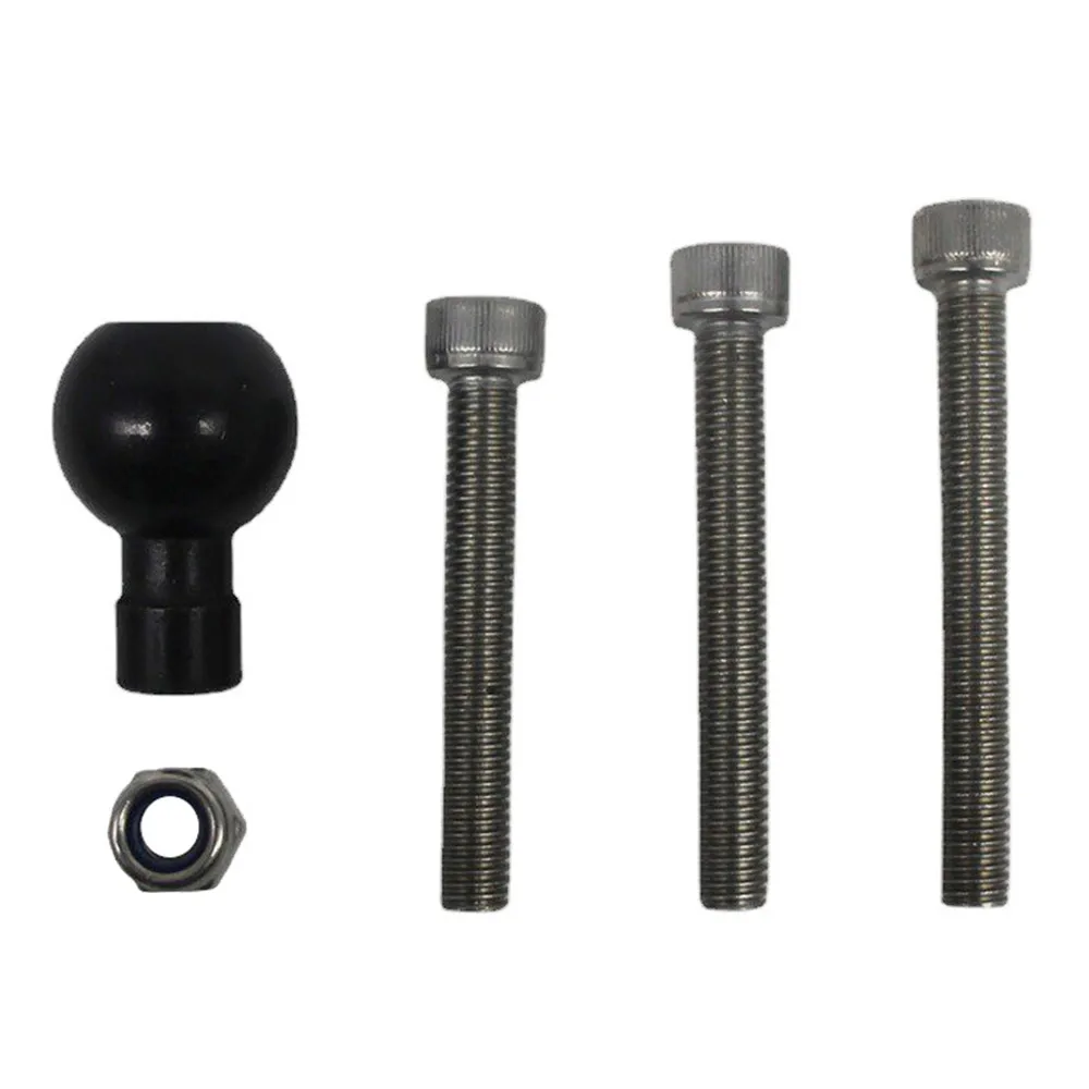 

Ball Head Adapter M8 1" Thread Screw For RAM Mount Motorcycle Handlebar Bolt Bracket Moto Accessories