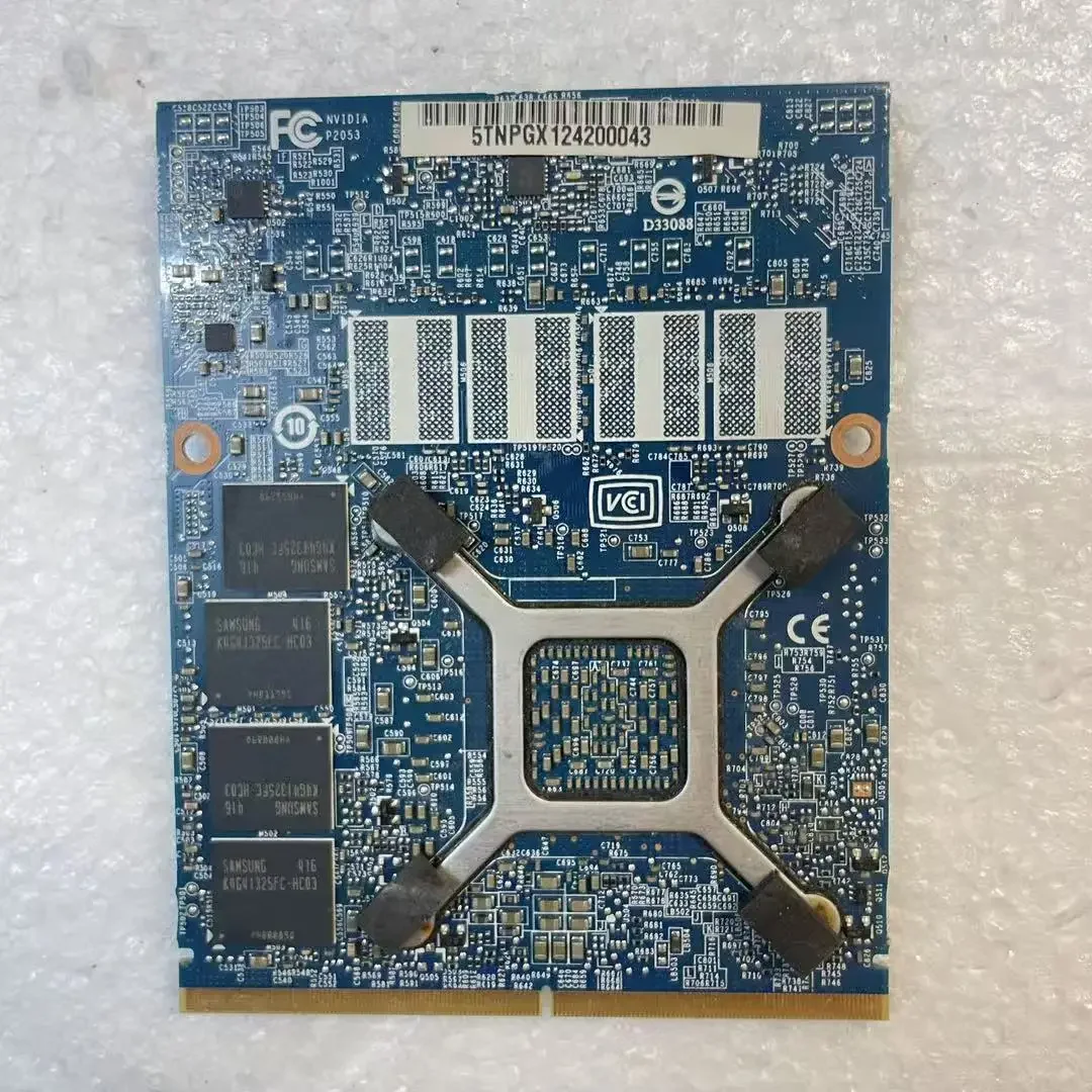 Видеокарта GTX860M N15P-GX-B-A2 MXM 3.0 DDR5 2G для ноутбуков DELL M15X M17X R4 R5 M18X R1 R2 GTX860 (art.: 3920d7ef8d89e) - 3920d7ef8d89e